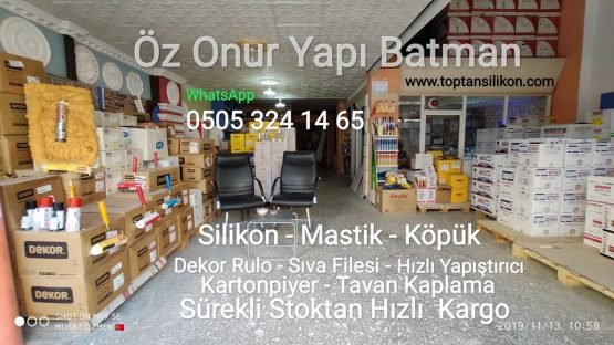 öz onur yapı toptan silikon