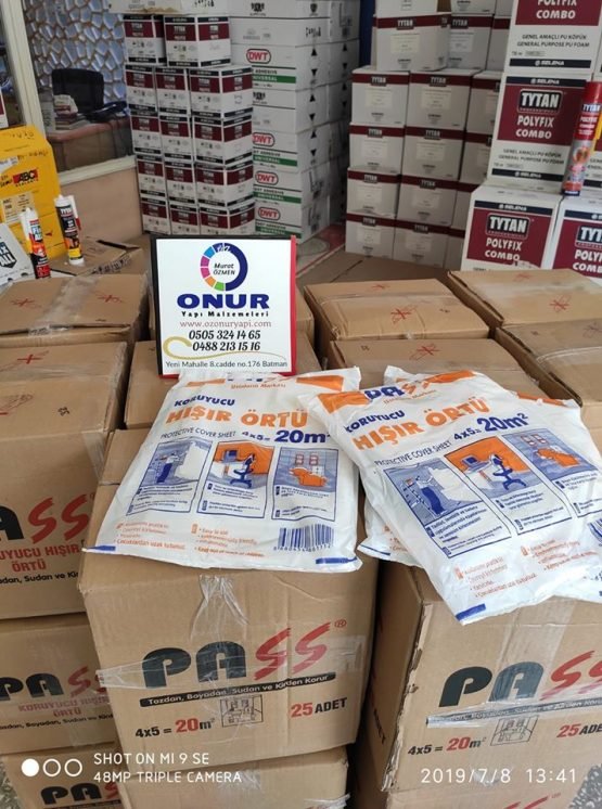 Pass Koruyucu Hışır Örtü 20 Metrekare - öz onur yapı batman - Görsel 2