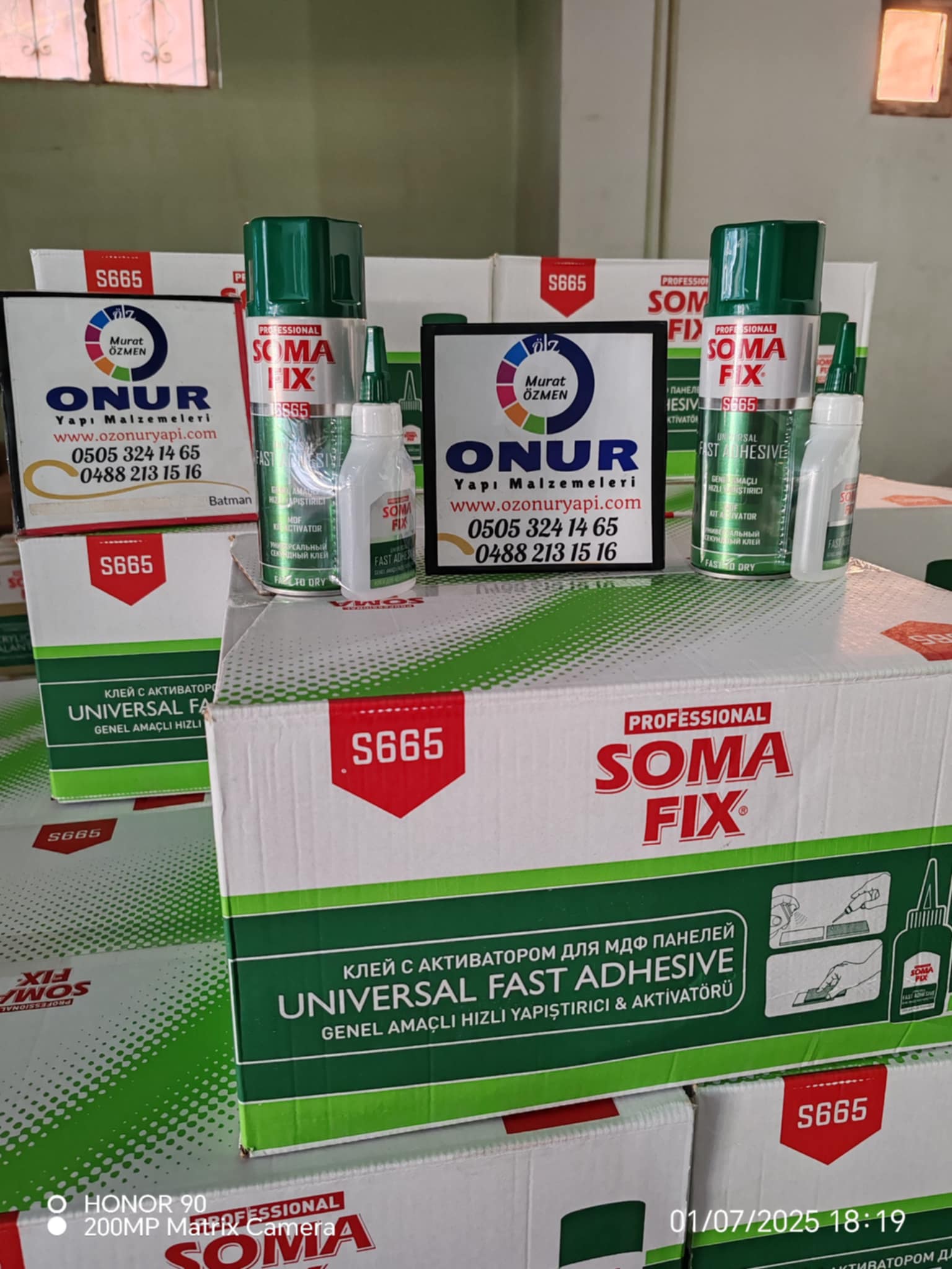 SOMAFIX UNIVERSAL HIZLI YAPIŞTIRICI MDF S665 400ml + 100gr 24 adet - Görsel 5