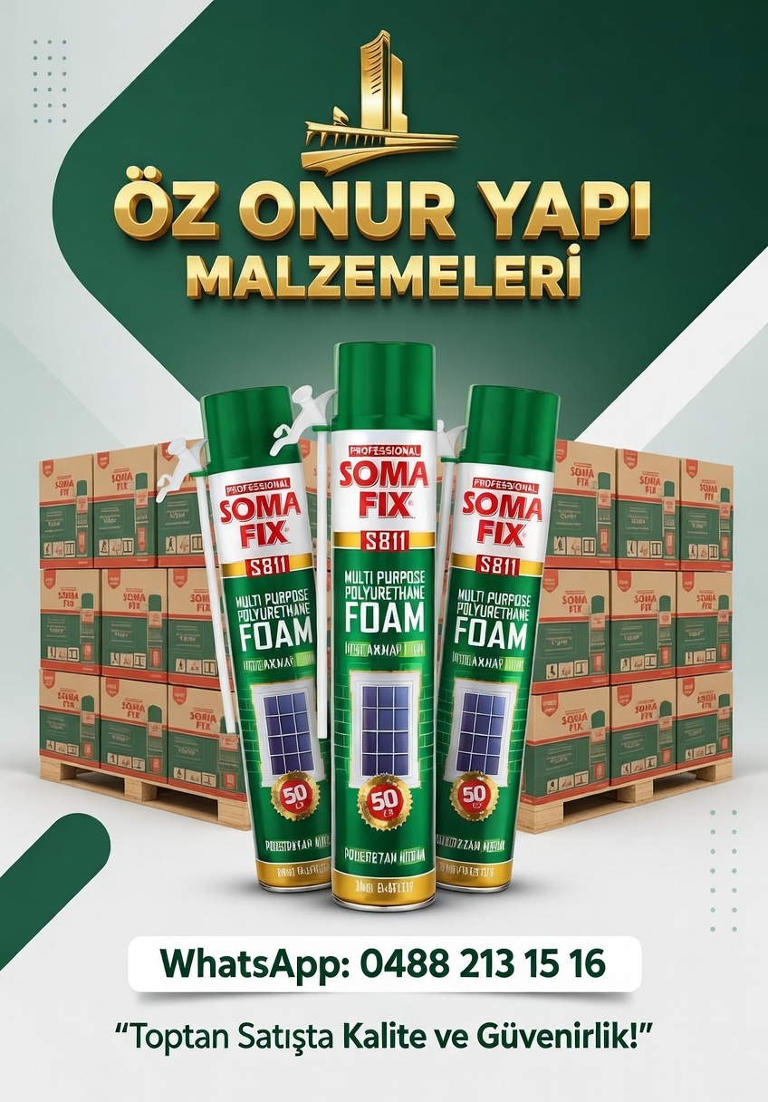 Somafix s811 Tam Dolu Pipetli Montaj Dolgu köpüğü 12 adet - Görsel 5