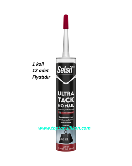 Selsil ultra tack korniş yapıştırıcı - 12 adet